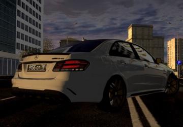 Мод Mercedes-Benz E63S AMG версия 03.12.21 для City Car Driving (v1.5.9.2)