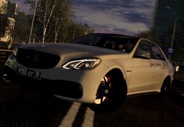 Мод Mercedes-Benz E63S AMG версия 03.12.21 для City Car Driving (v1.5.9.2)