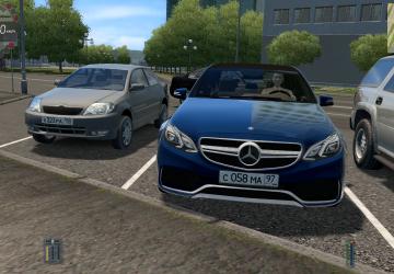 Мод Mercedes-Benz E63S AMG W212 для City Car Driving (v1.5.7)