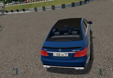 Мод Mercedes-Benz E63S AMG W212 для City Car Driving (v1.5.7)