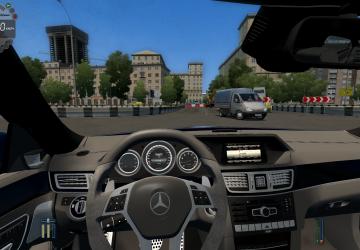 Мод Mercedes-Benz E63S AMG W212 для City Car Driving (v1.5.7)