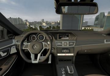 Мод Mercedes-benz E63s W212 версия 1 для City Car Driving (v1.5.9 - 1.5.9.2)