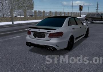 Мод Mercedes-benz E63s W212 версия 10.11.2022 для City Car Driving (v1.5.9.2)