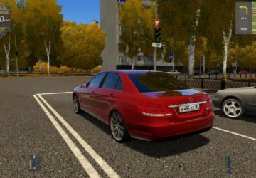 Мод Mercedes-Benz E-Class версия 1.0 для City Car Driving (v1.5.8)