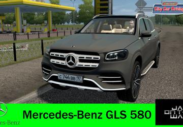 Мод Mercedes-Benz GLS 580 (X167) версия 03.03.2021 для City Car Driving (v1.5.9.2)