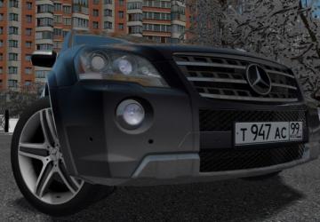 Мод Mercedes-Benz ML63 AMG версия 1.0 для City Car Driving (v1.5.8)