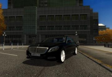Мод Mercedes Benz S500 W222 версия 02.02.2022 для City Car Driving (v1.5.9.2)