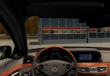 Мод Mercedes-Benz S550 W221 версия 02.02.2022 для City Car Driving (v1.5.9.2)