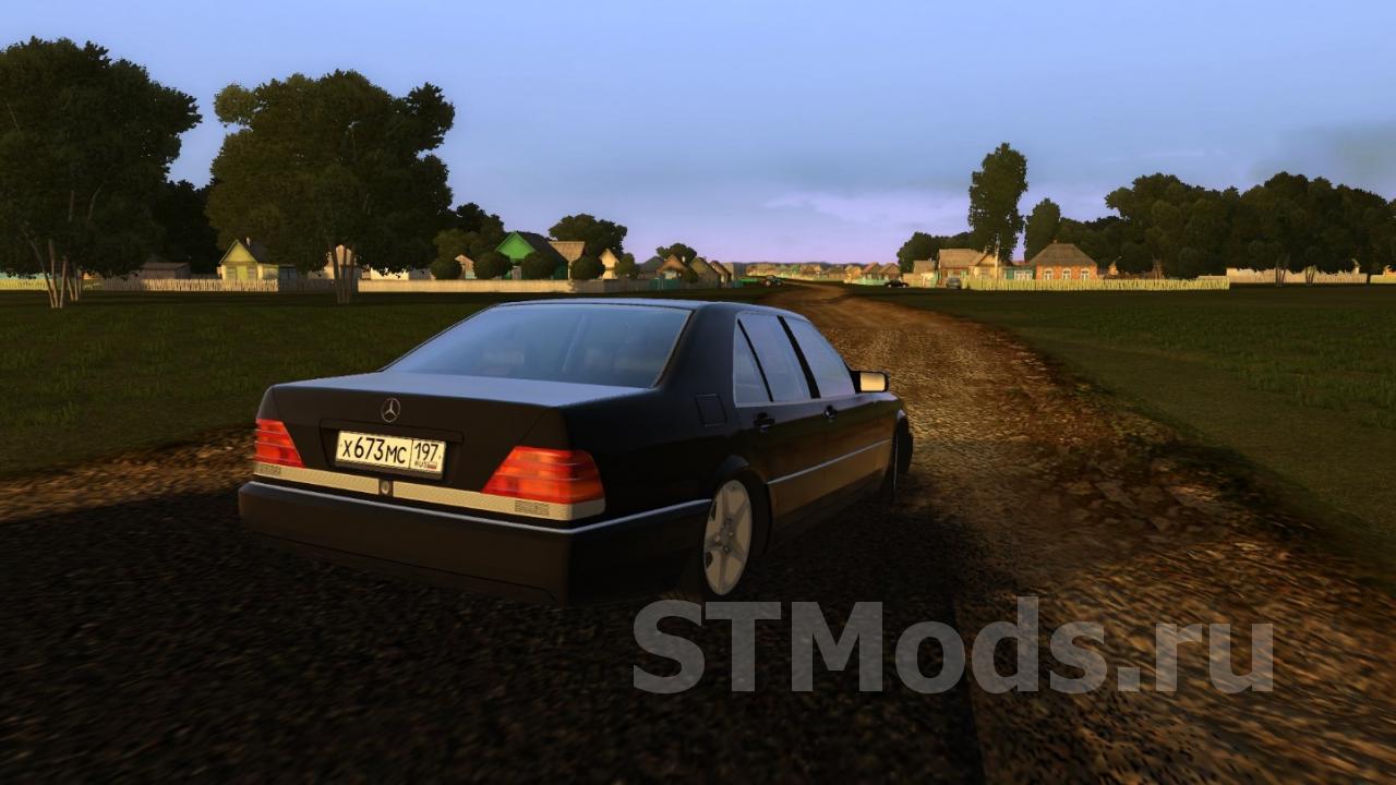 Скачать мод Mercedes-Benz S600 W140 BRABUS версия 15.04.21 для City Car  Driving (v1.5.9, 1.5.9.2)