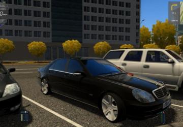 Мод Mercedes Benz S600 W220 версия 1.0 для City Car Driving (v1.5.8)