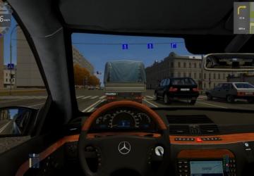 Мод Mercedes Benz S600 W220 версия 1.0 для City Car Driving (v1.5.8)