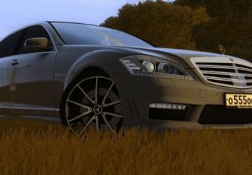Мод Mercedes-Benz S65 AMG W221 версия 20.15.20 для City Car Driving (v1.5.9.2)