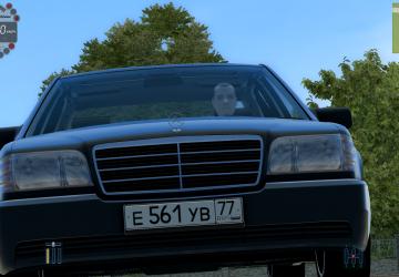 Мод Mercedes-Benz S-Class (W140) для City Car Driving (v1.5.5)