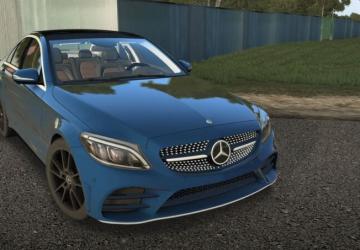 Мод Mercedes-Benz W205 C300 версия 1.0 для City Car Driving (v1.5.7, 1.5.8)