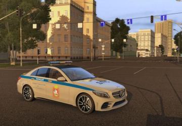 Мод Mercedes-Benz W205 C300 версия 1.0 для City Car Driving (v1.5.7, 1.5.8)