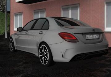 Мод Mercedes-Benz W205 C300 версия 20.02.2022 для City Car Driving (v1.5.9.2)