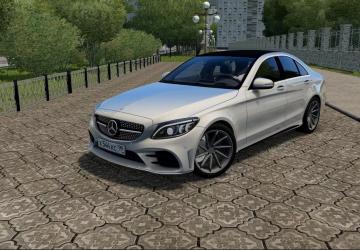 Мод Mercedes-Benz W205 C300 версия 23.09.20 для City Car Driving (v1.5.9, 1.5.9.2)