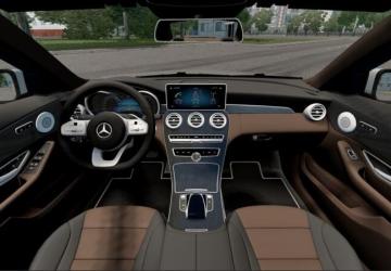 Мод Mercedes-Benz W205 C300 версия 23.09.20 для City Car Driving (v1.5.9, 1.5.9.2)