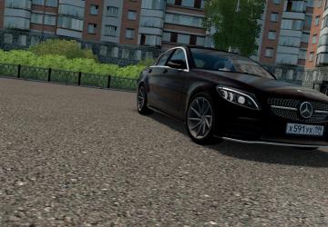 Мод Mercedes-Benz W205 C300 версия 30.01.20 для City Car Driving (v1.5.9)