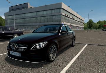 Мод Mercedes-Benz W205 C300 версия 30.01.20 для City Car Driving (v1.5.9)