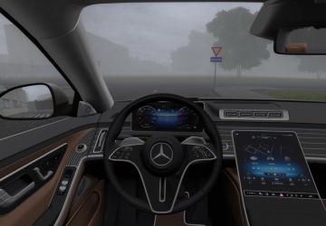 Мод Mercedes-Benz W223 S450 4MATIC (Без экстр) v03.04.2021 для City Car Driving (v1.5.9.2)