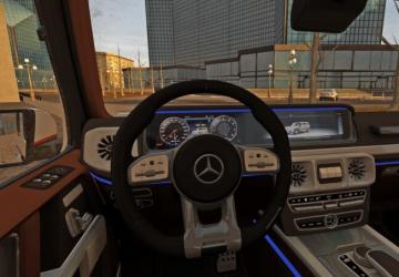 Мод Mercedes-Benz (W464) G63 AMG 2019 версия 22.02.2022 для City Car Driving (v1.5.9.2)