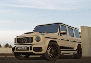 Мод Mercedes-Benz (W464) G63 AMG 2019 версия 22.02.2022 для City Car Driving (v1.5.9.2)