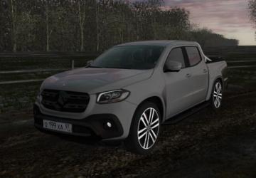 Мод Mercedes-Benz X-Class 2019 350d 4MATIC версия 26.12.2021 для City Car Driving (v1.5.9.2)