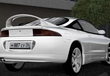 Мод Mitsubishi Eclipse версия 1.0 для City Car Driving (v1.5.8)