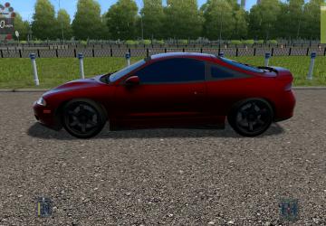 Мод Mitsubishi Eclipse для City Car Driving (v1.5.5)