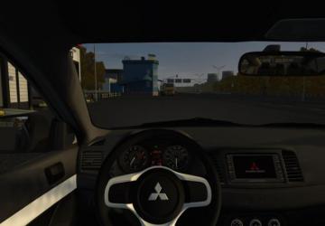 Мод Mitsubishi Lancer X Evo Tuning версия 26.01.2022 для City Car Driving (v1.5.9.2)