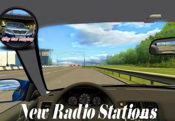 Мод New Radio Stations by LikeG6 версия 1.0 для City Car Driving (v1.5.8 - 1.5.9.2)