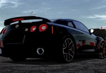 Мод Nissan GT-R версия 09.03.21 для City Car Driving (v1.5.9.2)