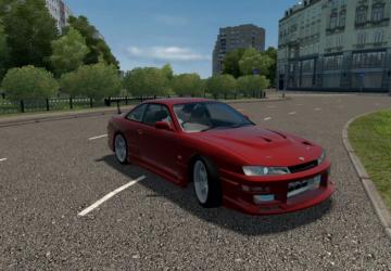 Мод Nissan Silvia S14 версия 06.06.20 для City Car Driving (v1.5.9.2)