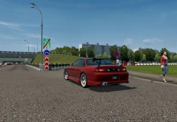 Мод Nissan Silvia S14 версия 06.06.20 для City Car Driving (v1.5.9.2)