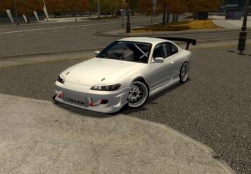 Мод Nissan Silvia S15 версия 26.12.2021 для City Car Driving (v1.5.9.2)