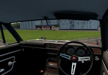 Мод Nissan Skyline 2000GT-R версия 18.07.20 для City Car Driving (v1.5.9.2)