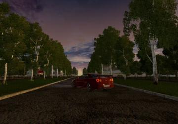 Мод Nissan Skyline GTR V-Spec II версия 23.06.20 для City Car Driving (v1.5.9.2)