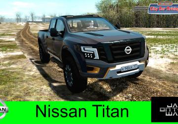 Мод Nissan Titan 2017 версия 1.0 для City Car Driving (v1.5.9.2)