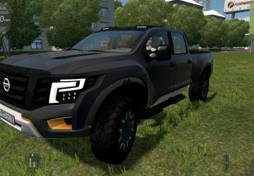 Мод Nissan Titan Warrior 2016 версия 31.12.19 для City Car Driving (v1.5.8, 1.5.9)