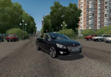 Мод Peugeot 508 версия 06.06.20 для City Car Driving (v1.5.9.2)