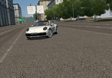 Мод Porsche 911 Carrera S (992) 2019 версия 29.08.20 для City Car Driving (v1.5.9.2)