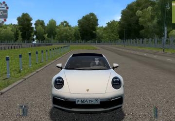 Мод Porsche 911 Carrera S (992) для City Car Driving (v1.5.8)