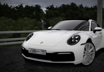 Мод Porsche 911 Carrera S (992) версия 17.12.19 для City Car Driving (v1.5.9)