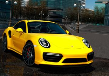 Мод Porsche 911 Turbo S 2016 версия 1.0 для City Car Driving (v1.5.9.2)