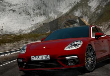 Мод Porsche Panamera Turbo версия 1.0 для City Car Driving (v1.5.9.2)