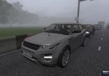 Мод Range Rover Evoque - для трафика версия 02.05.2021 для City Car Driving (v1.5.9.2)