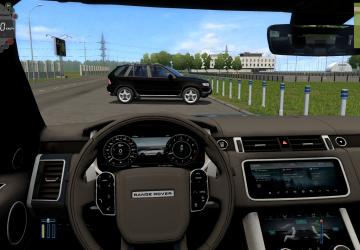 Мод Range Rover Sport SVR для City Car Driving (v1.5.8)