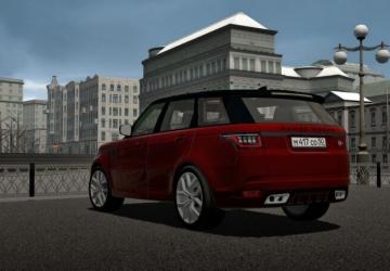 Мод Range Rover Sport SVR версия 17.12.19 для City Car Driving (v1.5.9)