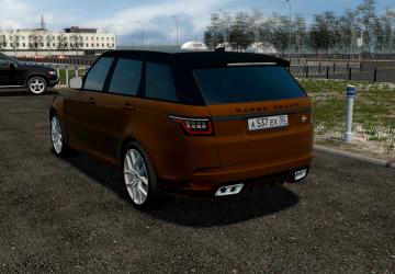 Мод Range Rover Sport SVR версия 24.02.2022 для City Car Driving (v1.5.9.2)